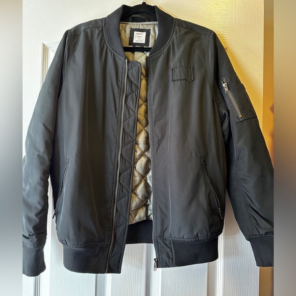 NINTH HALL Bomber Jacket - Black - Picture 3 of 5